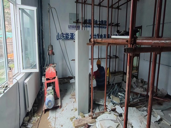 山阳厂房基础沉降注浆加固